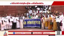ബിഹാർ വോട്ടർ പട്ടിക പരിഷ്ക്കരണം; പ്രതിഷേധവുമായി പ്രതിപക്ഷ എംപിമാർ