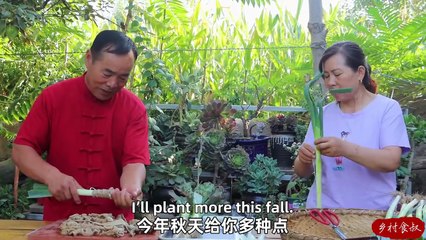 FATTY INTESTINES Stuffed with Green Onion! A Must-Try Barbecue Combination!_ Uncle Rural Gourmet