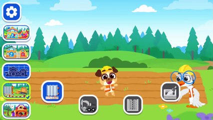 Ollie & Turbo – Preparing the Construction Site for a New House