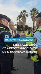 Mortalité routière : message choc et arrivée prochaine de 12 nouveaux radars