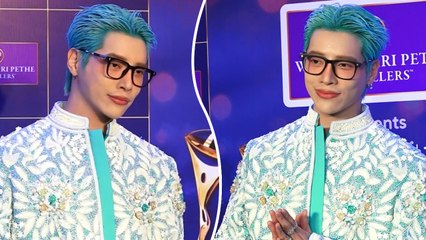 K-Pop Star Aoora’s Vibrant Hair Colour Becomes Highlight Of Indian Telly Awards 2025