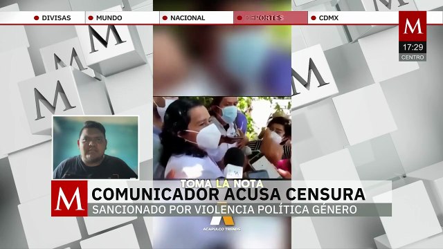 Jesús Castañeda es sancionado por violencia política de género en contra de la alcaldesa de Guerrero