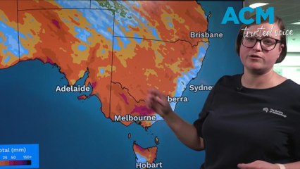 Widespread rain and damaging winds for much of Australia