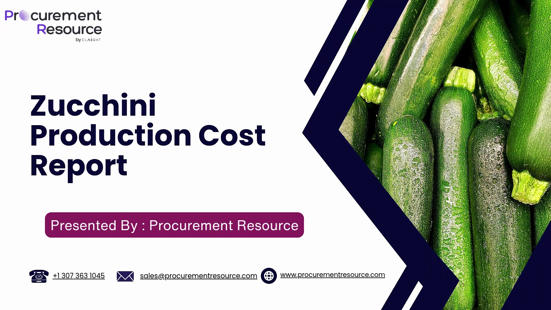 Zucchini Production Cost