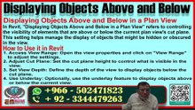 Revit View Range Tutorial Displaying Objects Above & Below in Plan Views
