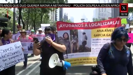 Familia de Ana Amelí protesta en Reforma; padre revela segunda hipótesis en el caso