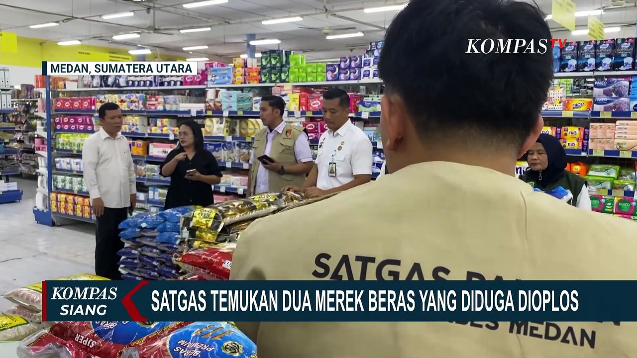 Update Kasus Beras Oplosan: 5 Merek Tak Sesuai Standar, Satgas Pangan Temukan Unsur Pidana