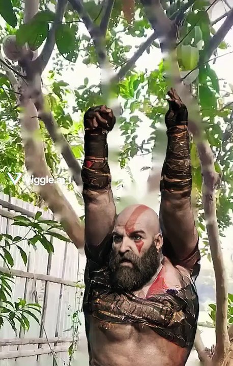 Hanging man on tree