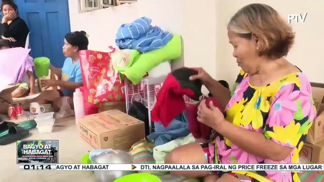 PBBM, personal na inalam ang kalagayan ng mga evacuees sa Maly Elementary School sa San Mateo, Rizal | ulat ni: Bernard Ferrer - PTV