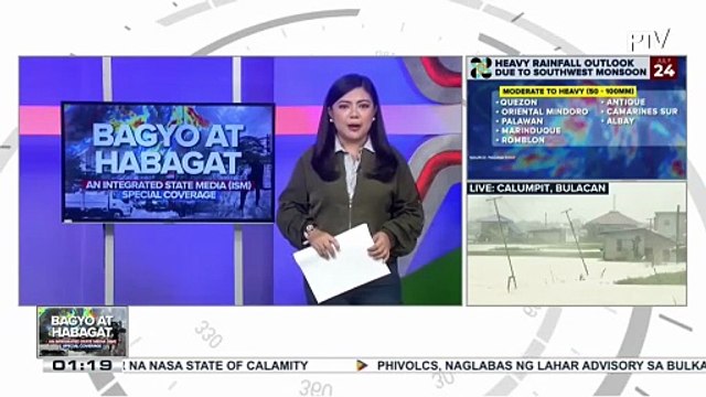 Baha, rumagasa sa isang subdivision sa Antipolo, Rizal matapos gumuho ang isang pader | ulat ni: Vel Custodio - PTV