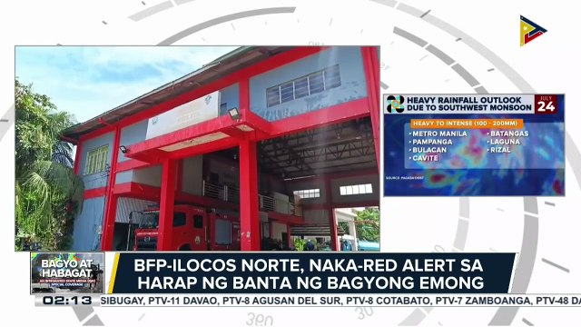 BFP-Ilocos Norte, naka-red alert sa harap ng banta ng Bagyong #EmongPH | ulat ni: Jude Pitpitan - Radyo Pilipinas