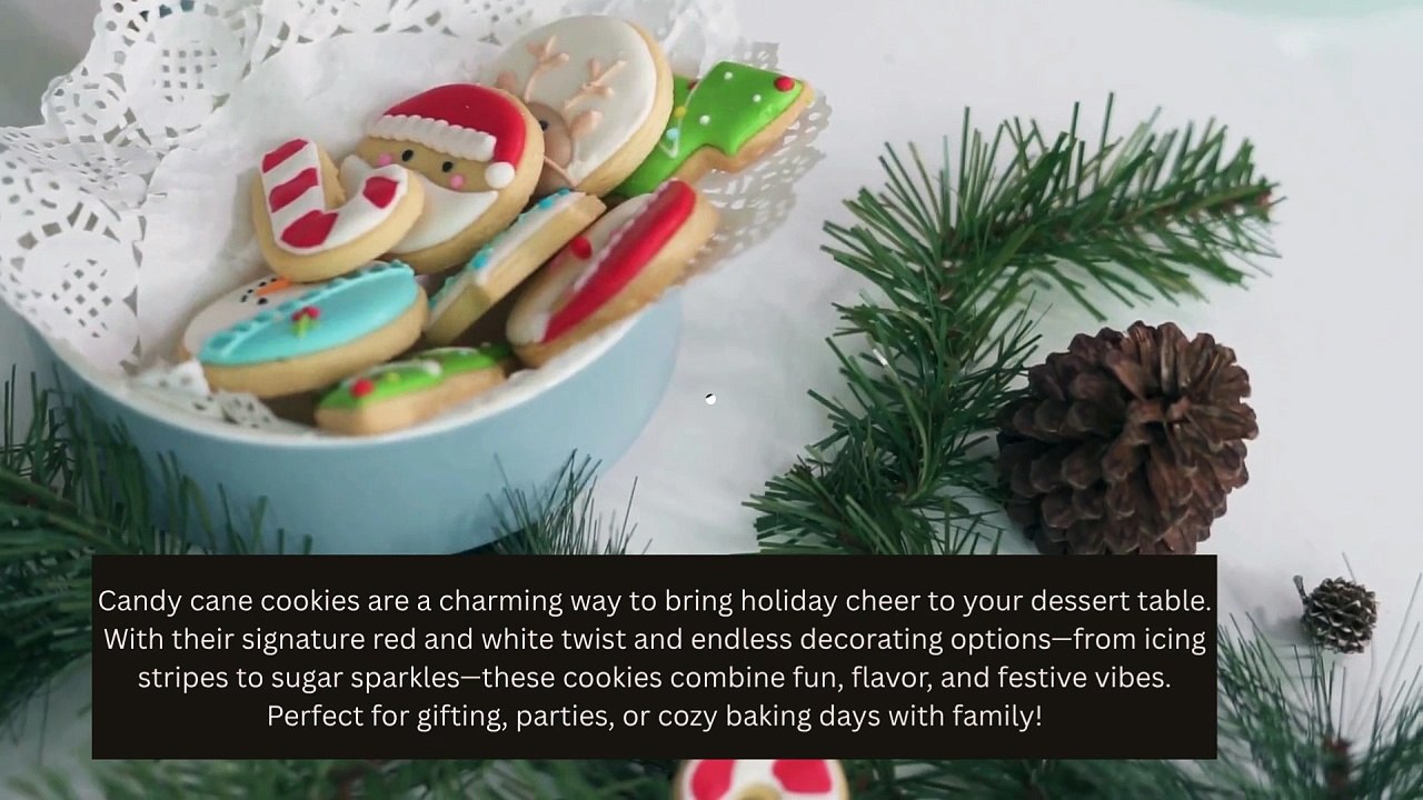 Candy Cane Cookie Decorating Ideas for the Holidays