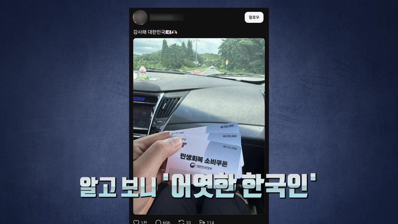 "내 세금 내놔"...결혼이주여성, 소비쿠폰 인증글에 '악플' [앵커리포트] / YTN