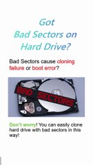 How to Clone a Hard Drive with Bad Sectors (Bootable Solution)