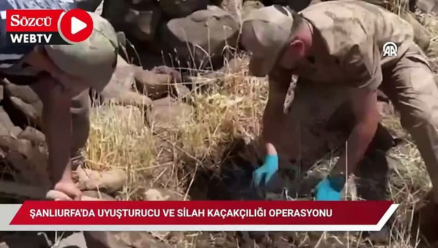 Şanlıurfa'da uyuşturucu ve silah kaçakçılığı operasyonunda yakalanan 2 zanlı tutuklandı