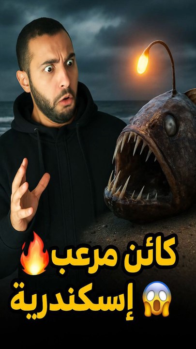 🔥كائن مرعب ظهر في إسكندرية… الناس افتكرته فضائي😱🐟https://psce.pw/7xkn7v#النواة #إسكندرية #كائن_فضائى #Alnawa #dubai #nationalgeographic #alien #extraterrestrial #Alexandria #Lophiiformes #nature #wildlife