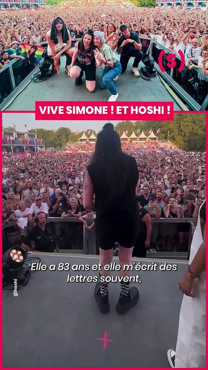 Simone a 83 ans, des tatouages inspirés des chansons de Hoshi, et elle signe ses lettres « Simone, 3