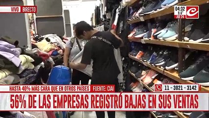 La venta de ropa sufrió una estrepitosa caída y crece la crisis en el sector
