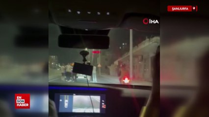 Şanlıurfa'da trafik magandaları terör estirdi