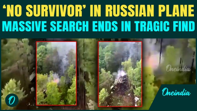 BREAKING: Russian Plane With 49 Onboard CRASHES Near China Border In Amur; Debris Found Burning