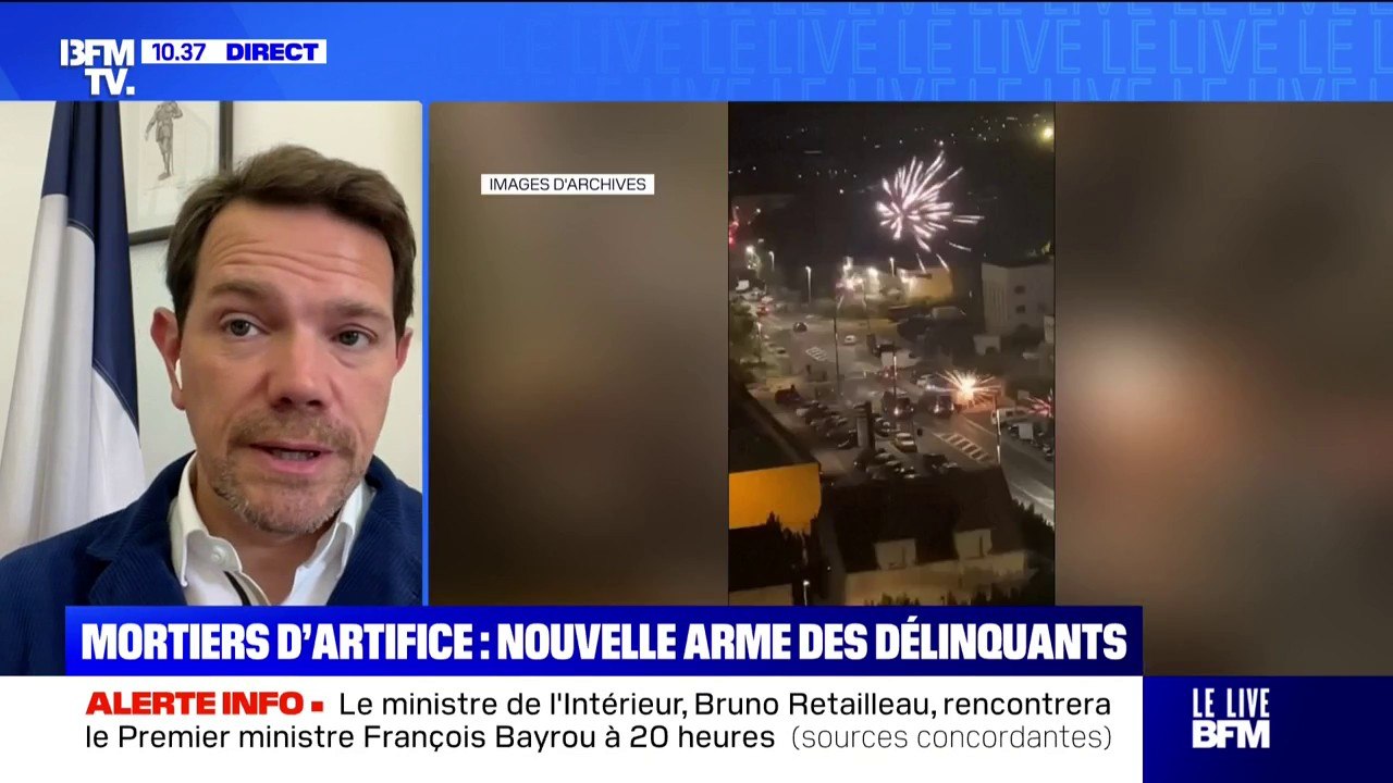 Tirs de mortiers: "C'est détourné et utilisé comme une arme", témoigne Boris Ravignon, maire LR de Charleville-Mézières