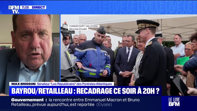 Max Brisson (LR) assure qu'un gouvernement sans Bruno Retailleau et sans Les Républicains serait aujourd'hui très faible