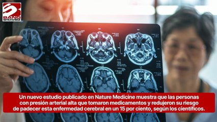 Disminuir la presión arterial reduce el riesgo de demencia