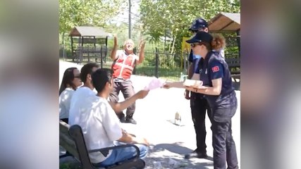 Düzce Belediyesi'nden dikkat çeken çevreci paylaşım