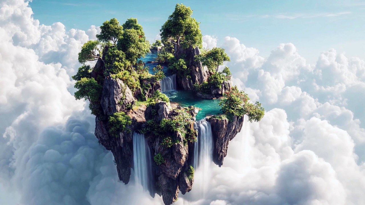Le Sanctuaire Suspendu ~ Musique de méditation relaxante 4K