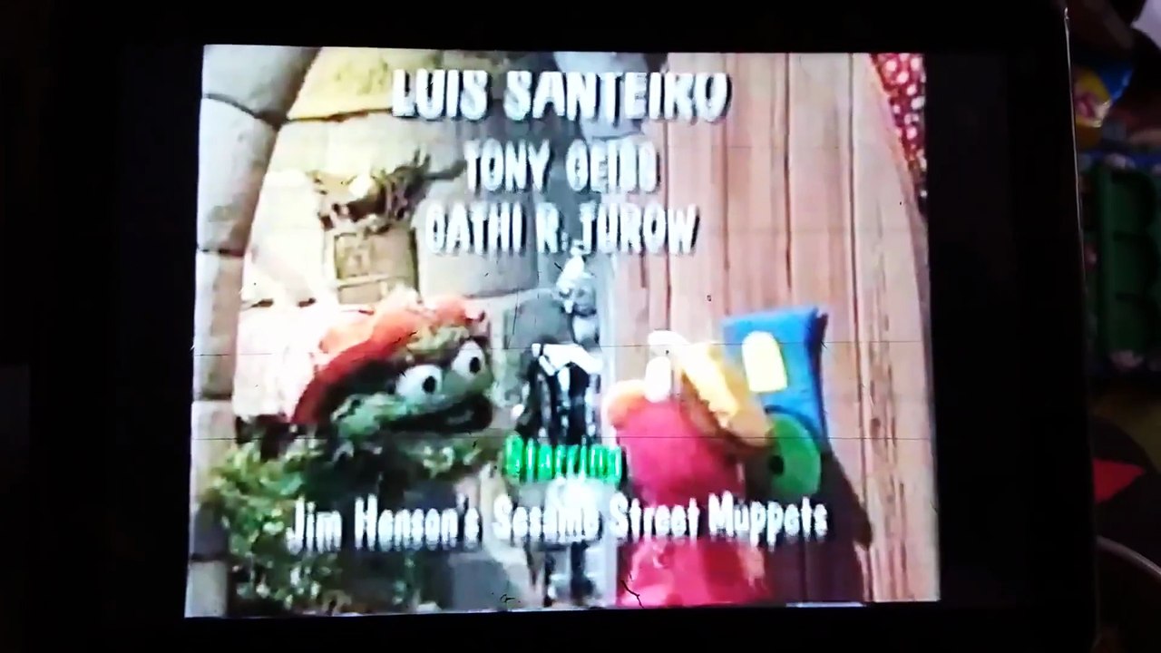 Closing to Sesame Street: A New Baby in My House VHS 1994 (Random House ...