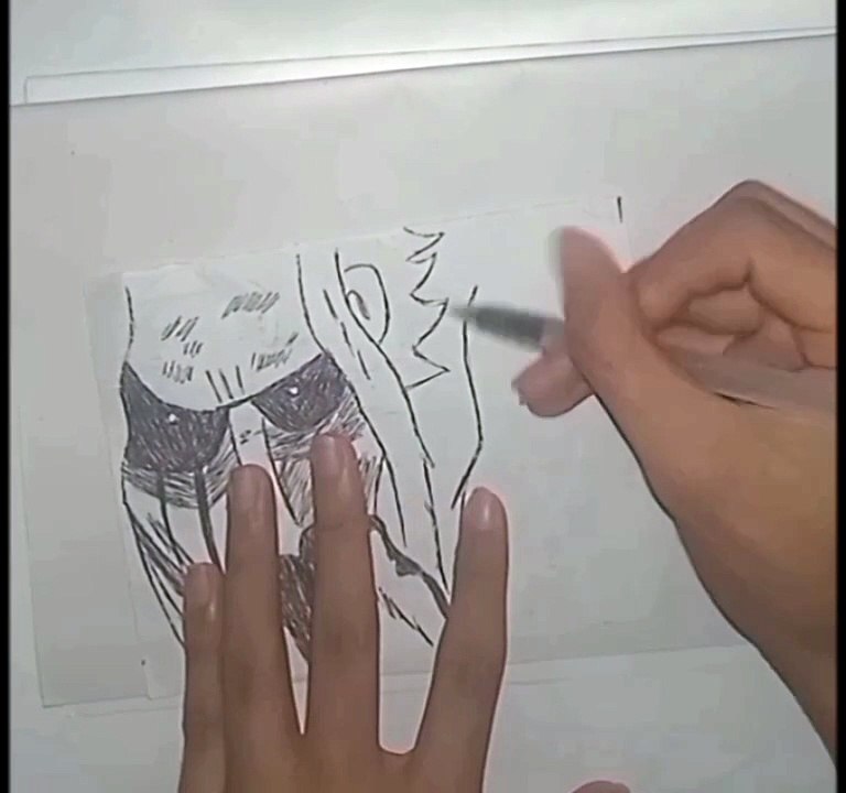 Skinny All Might Drawing - My Hero Academia