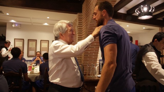 Los nuevos fichajes del Atleti ya viven las tradiciones de pretemporada: La reacción de Pubill y Almada es increíble