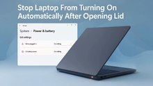 Fix Laptop Turns On When Lid Opens | Windows 11 & 10 Power Settings Guide 💻