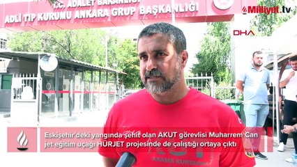Eskişehir'deki orman yangında 10 şehit! Muharrem Can HÜRJET'in baş mühendisiydi