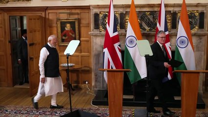 Sir Keir Starmer hails the UK-India deal