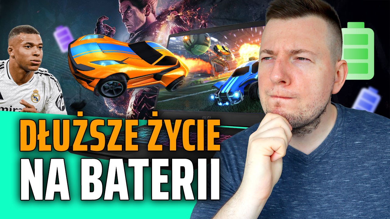 Jak grać na laptopie DŁUŻEJ