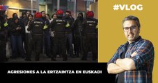Agresiones a la Ertzaintza en Euskadi