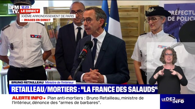 Bruno Retailleau: Tant que je peux faire mon devoir, je le ferai à fond, avec mes convictions