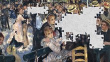 Renoir’s Paris Comes to Life | Ball at the Moulin de la Galette Puzzle ASMR