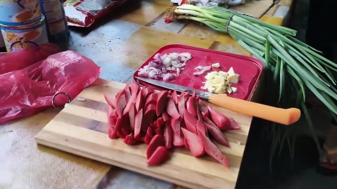 Food Preparation Sa Birthday Ni Isaiah
