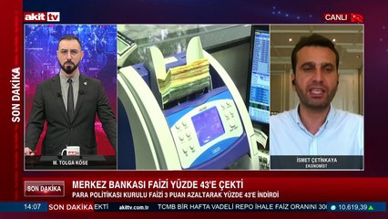 Ekonomist İsmet Çetinkaya Merkez Bankası'nın faiz kararını değerlendirdi