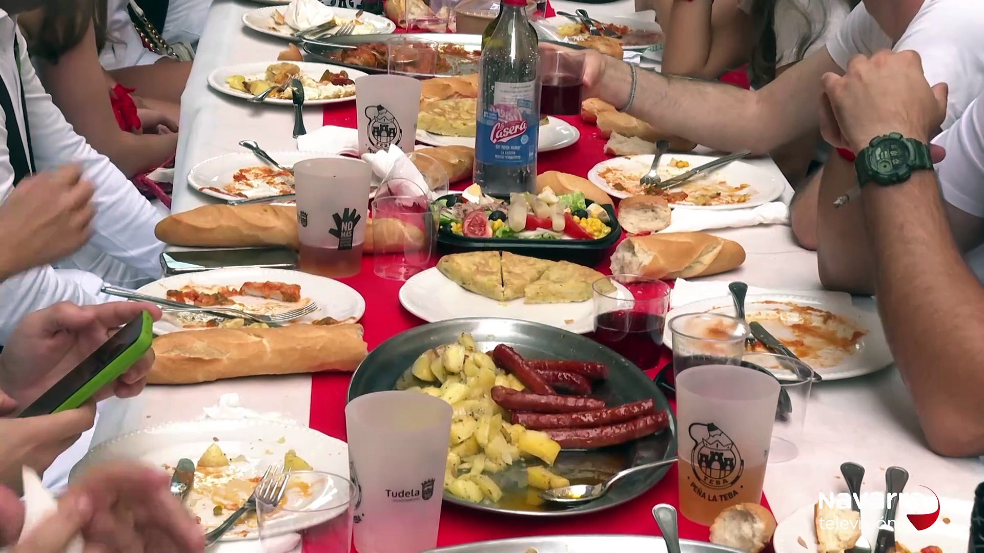 Los almuerzos, toda una tradición previa al Cohete