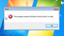 Fix "This Program Requires Windows Service Pack 1 or Later" Error on Windows 7 – Easy Step-by-Step Guide ✔️