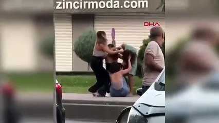 Batman’da genç kızların kavgası kamerada