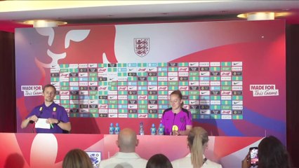 KEIRA WALSH PRESS CONFERENCE ahead of EURO FINAL against SPAIN