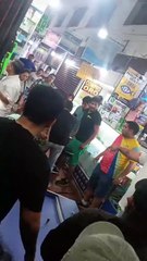 Momento del atraco en el mercado Mutualista