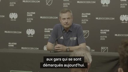 MLS All-Stars - Estévez : "Montrer du respect aux gars qui se sont démarqués aujourd'hui"