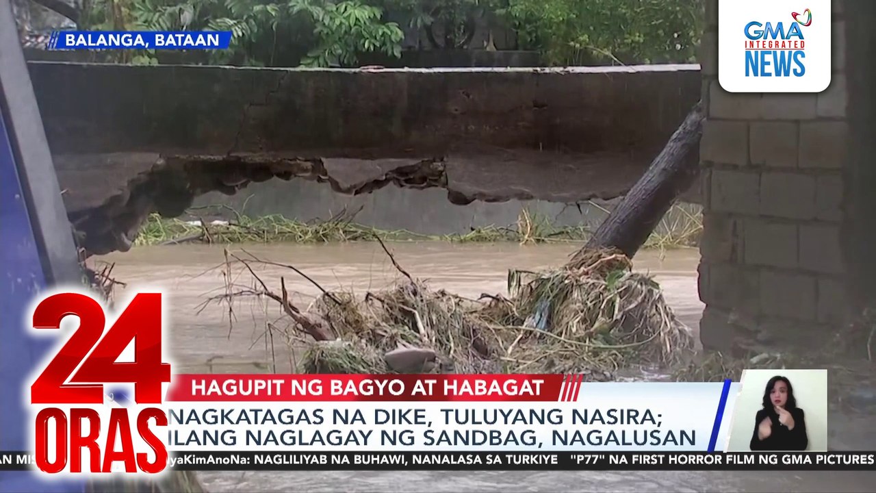 3-anyos na posibleng tinangay ng malakas na agos sa ilog, hinahanap pa | 24 Oras