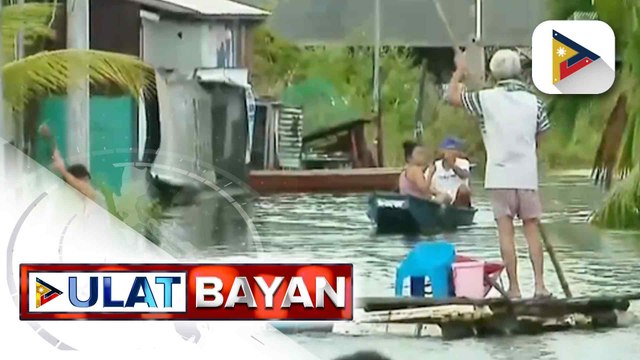 Ilang barangay sa Calumpit, Bulacan, lubog pa rin sa baha
