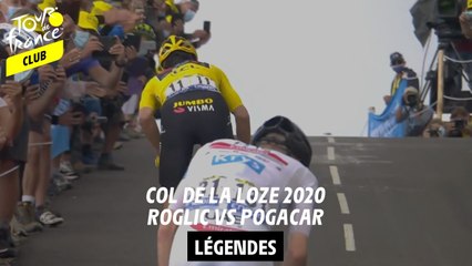 Legende - Col de la Loze 2020 : Roglic vs Pogacar